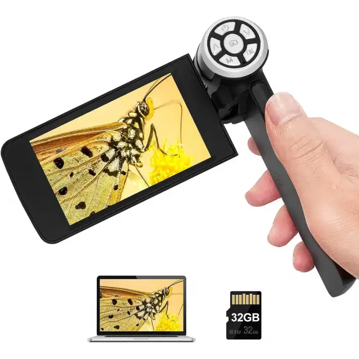 Andonstar AD203 Elde Taşınabilir Dijital Mikroskop - Siyah