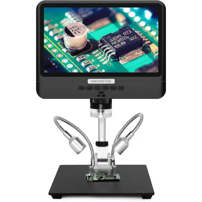 Andonstar AD208 Madeni Para Mikroskobu, 8.5 Inc LCD Ekranlı 260X