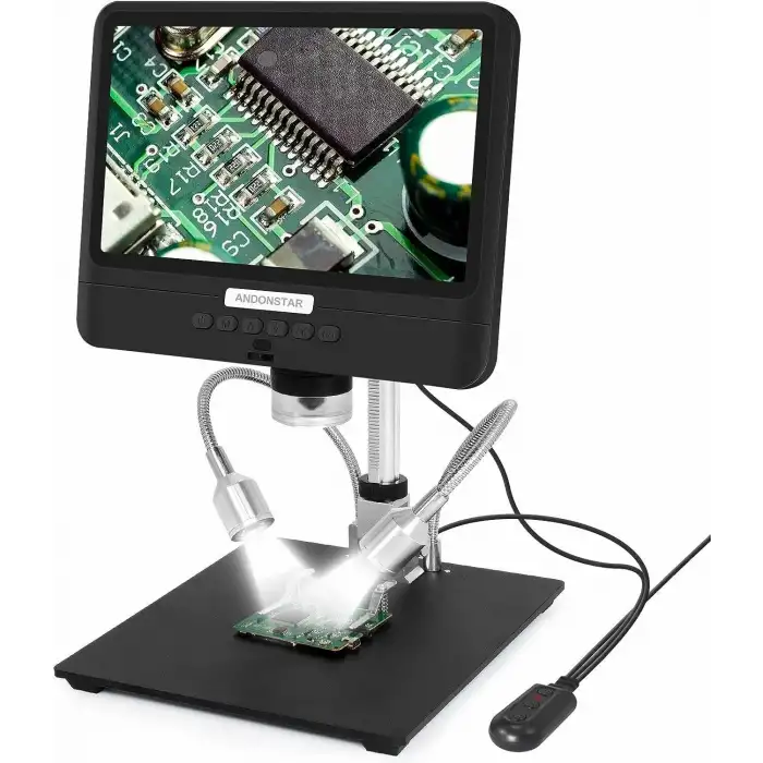 Andonstar AD208 Madeni Para Mikroskobu, 8.5 Inc LCD Ekranlı 260X