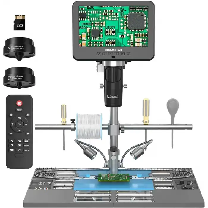 Andonstar AD246S-M Plus 7 Inc HDMI Digital Microscope 2000x - 2160P