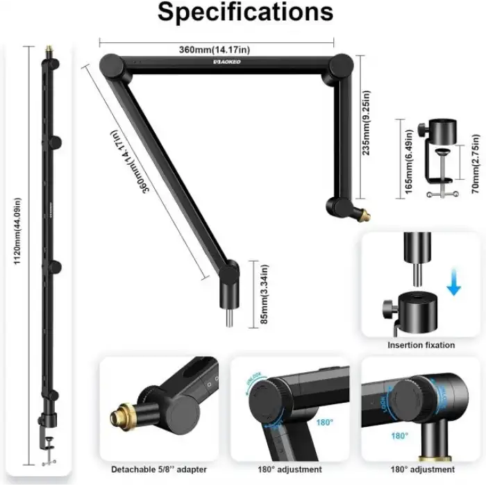 Aokeo AK-35 Mikrofon Seti