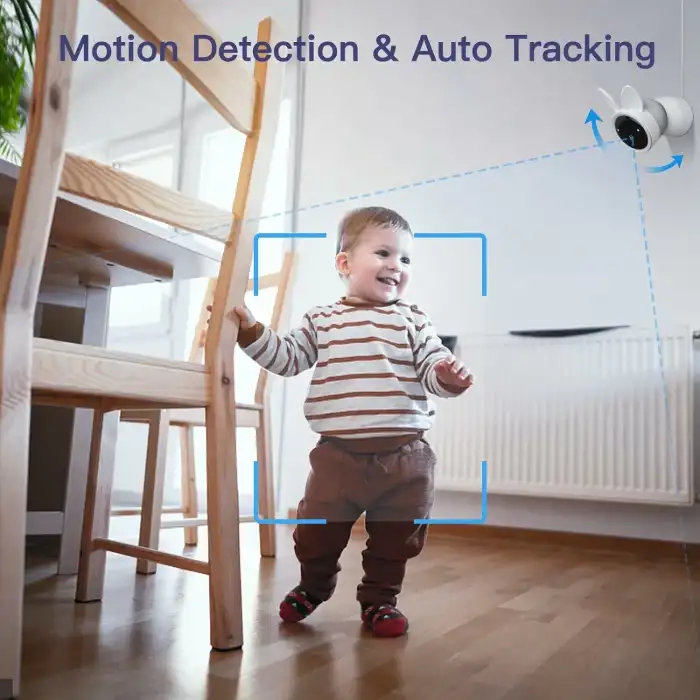 ARENTI Video Bebek Monitörü, İki adet 2K Ultra HDli Ses Monitörü