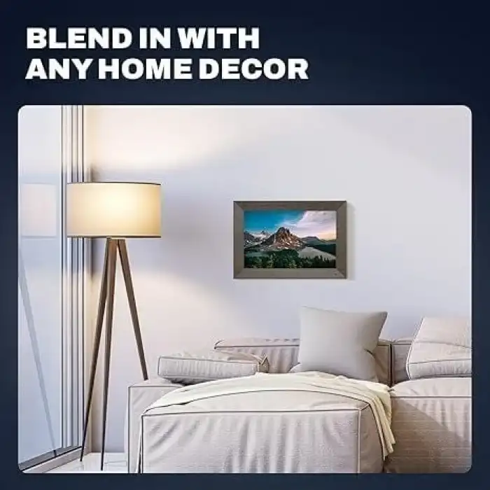 Arktronic 10.1 Inc WiFi Fotoğraf Çerçevesi 32 GB, 1280x800 IPS -Kahverengi