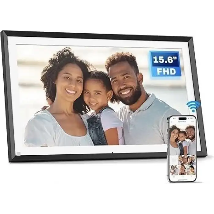 Arktronic 15.6 Inc Dijital Fotoğraf Çerçevesi 32GB 1920x1080 IPS - Siyah