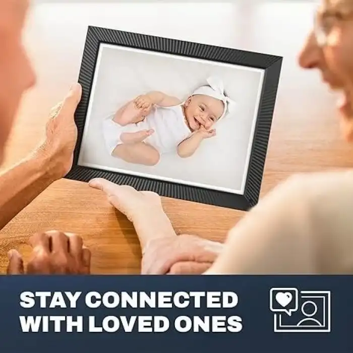 Arktronic 16.2 Inc Büyük Dijital Resim Çerçevesi 32 GB 1258 x930 IPS HD - Retro