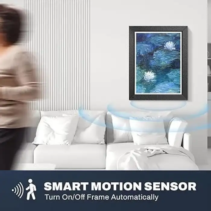 Arktronic 16.2 Inc Büyük Dijital Resim Çerçevesi 32 GB 1258 x930 IPS HD - Retro