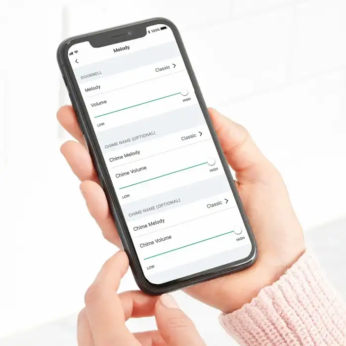 Arlo Chime 2 - Dahili Siren, Sesli Uyarılar, Özelleştirilebilir Melodiler