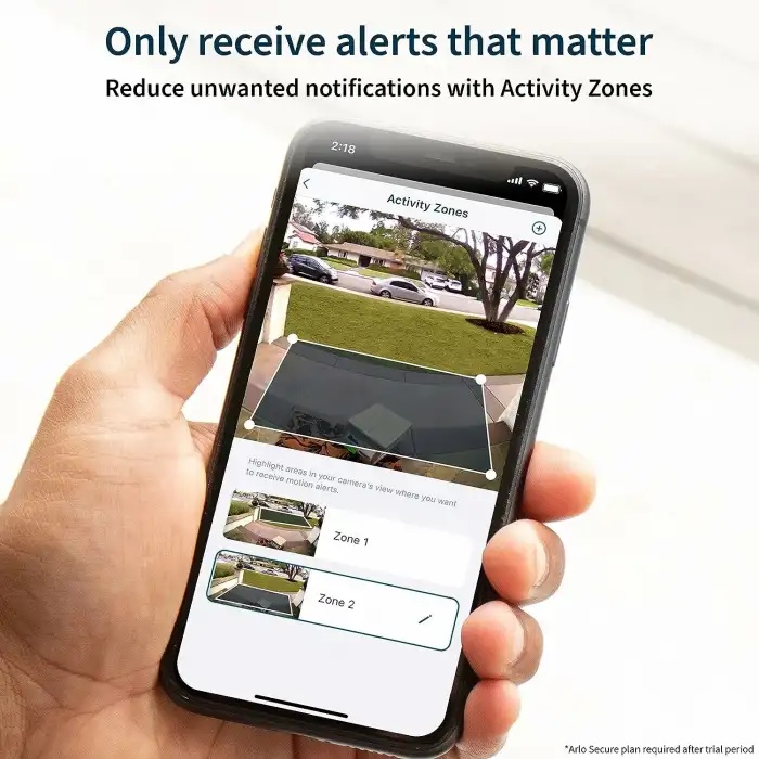 Arlo Essential Kablolu Görüntülü Kapı Zili - HD 180 Görüş, Siyah