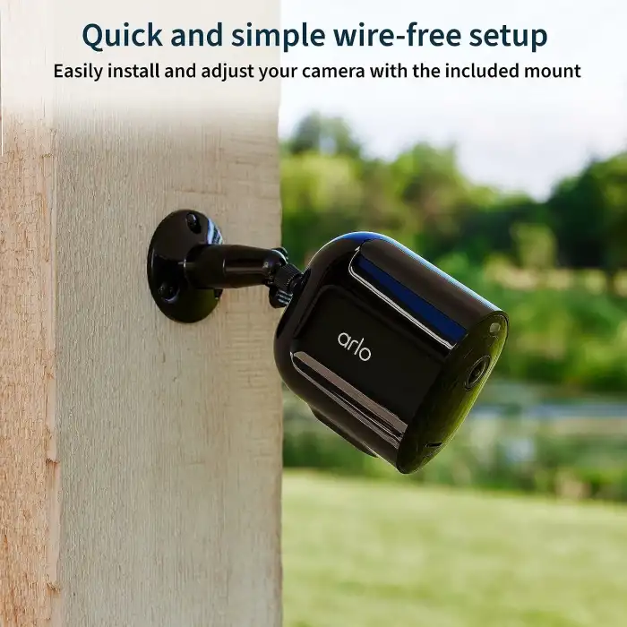 Arlo Pro 5S 2K Spot Işığı Kamerası - 1 Paket - Güvenlik Kamerası, Siyah