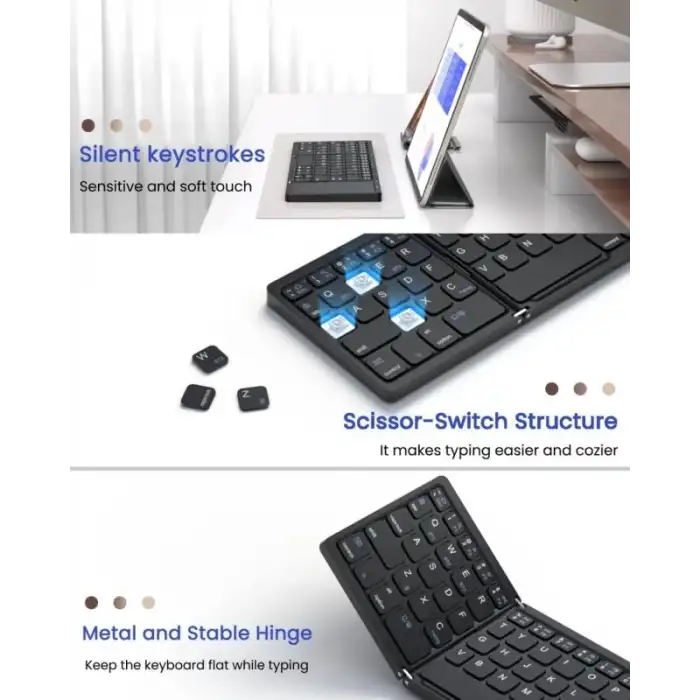 Artciety Katlanabilir Bluetooth Klavye