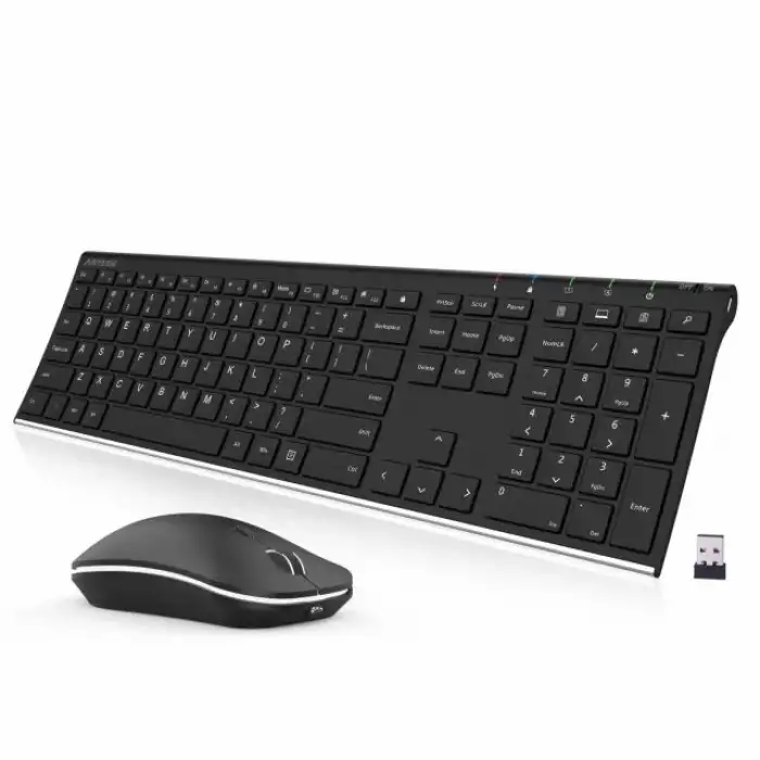 Arteck 2.4G Kablosuz Klavye ve Mouse Seti