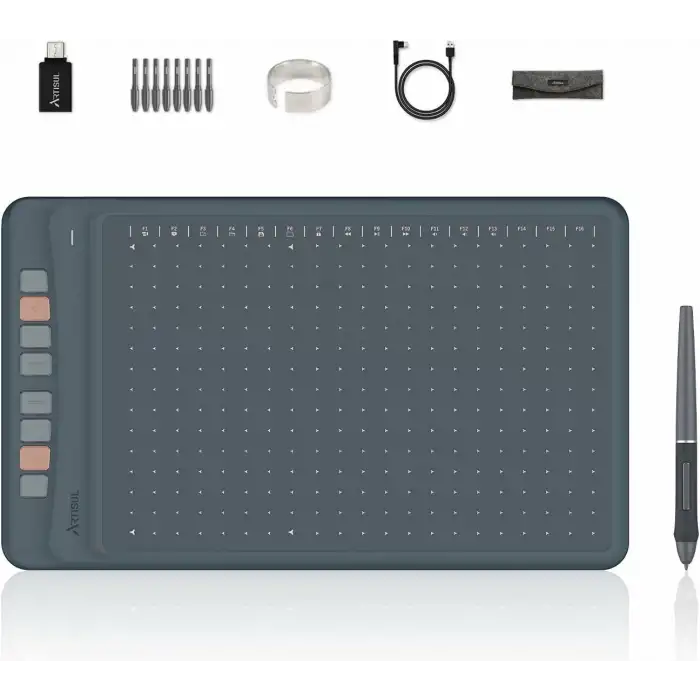Artisul A1201 12 Inc Grafik Çizim Tableti - 8192 Seviye Basınçlı Pilsiz Kalem