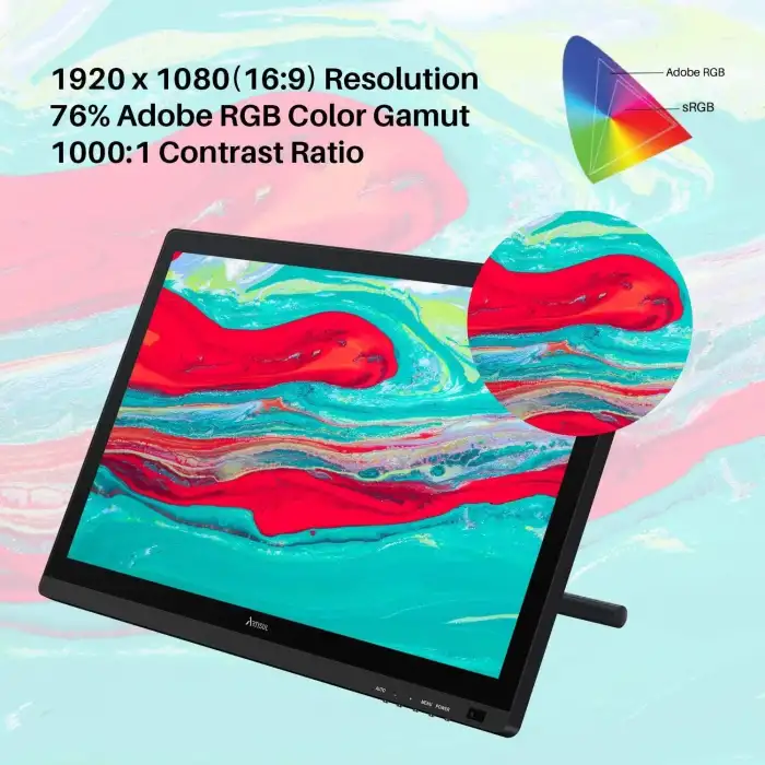 Artisul D22S 21.5 Inc Grafik Tablet, 1920x1080 FHD Grafik Çizim Monitörü