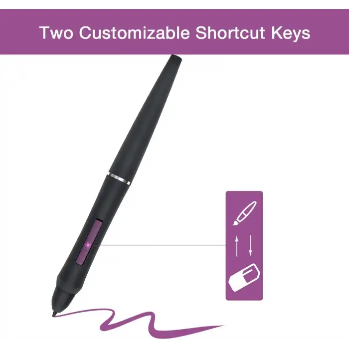 Artisul P58B Pilsiz Dijital Kalem D13S, D16, M0610Pro ve D16Pro Uyumlu