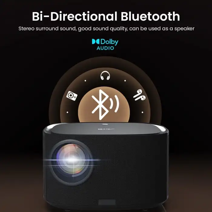 Artlii Amento 5G WiFi Otomatik Odaklama Akıllı Dış Mekan Projektörü - 4K