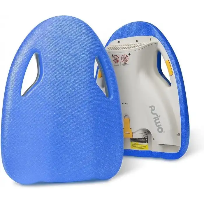 Asiwo Yüzme Eğitim Kickboard, Elektrikli, 3 Hızlı, Yüzme Havuz Tahtası - Mavi