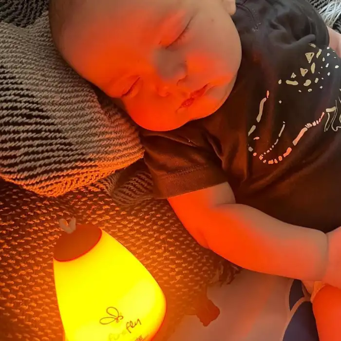 Baby Shusher FireFly - Bebekler için Taşınabilir Ses Makinesi, Gece Lambası