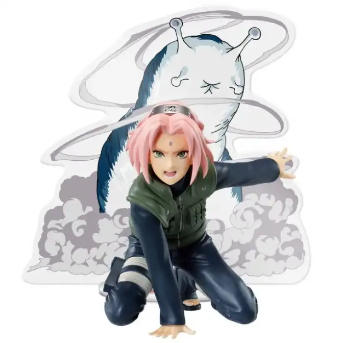 Banpresto - Naruto Shippuden - Panel Spectacle - Haruno Sakura Heykel