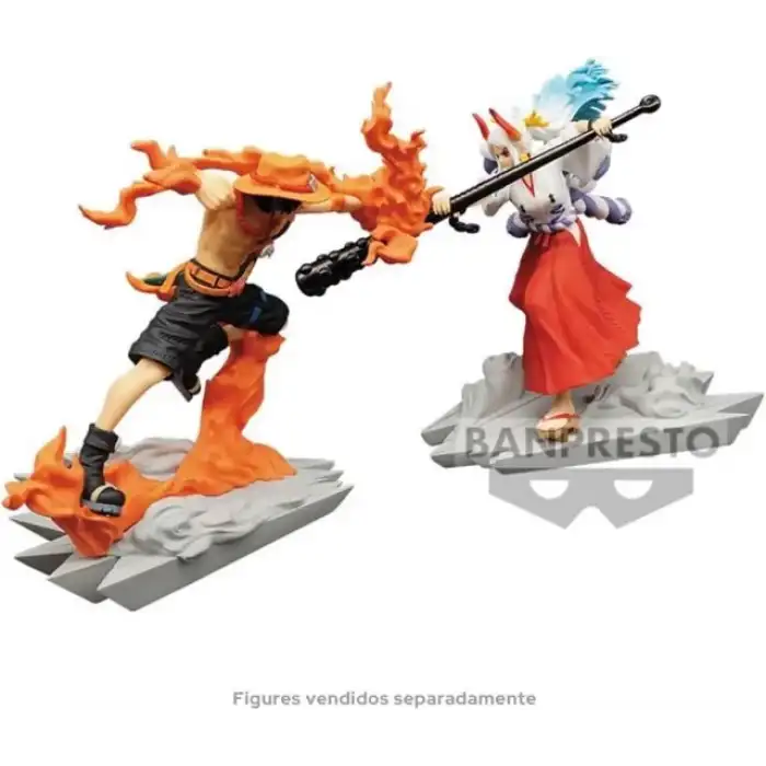 Banpresto - One Piece - Senkozekkei - Portgas. D. Ace Heykel