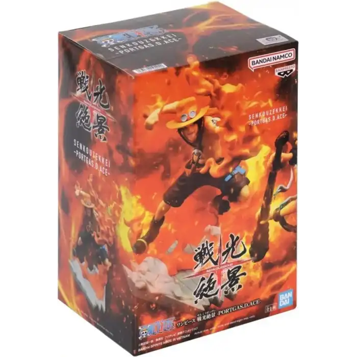 Banpresto - One Piece - Senkozekkei - Portgas. D. Ace Heykel
