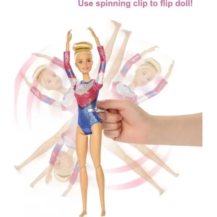 Barbie Bebekli Jimnastik Oyun Seti