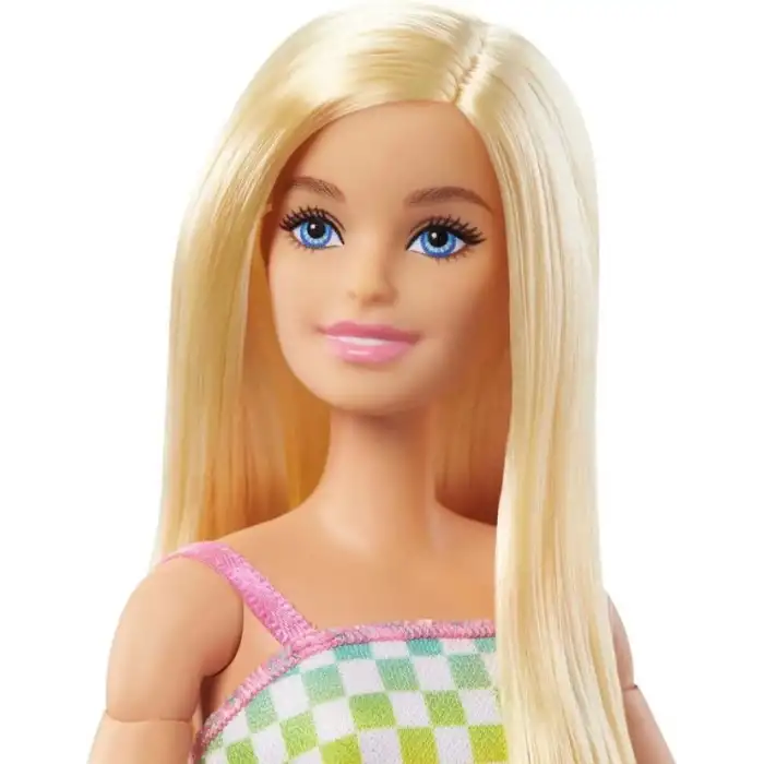 Barbie Fashionistas Tekerlekli Sandalye ve Kıvırcık Esmer Saçlı Bebek