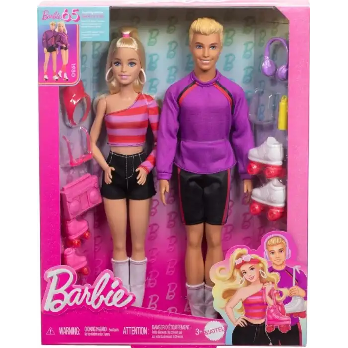 Barbie Ken Patenli Moda Bebekleri 65. Yıldönümü Koleksiyon Parçası
