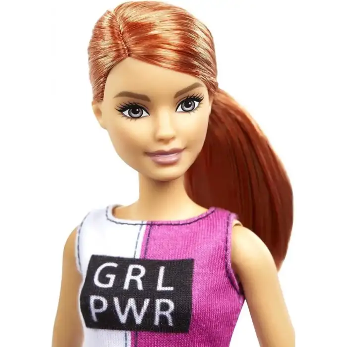 Barbie Kızıl Saçlı Fitness Bebeği