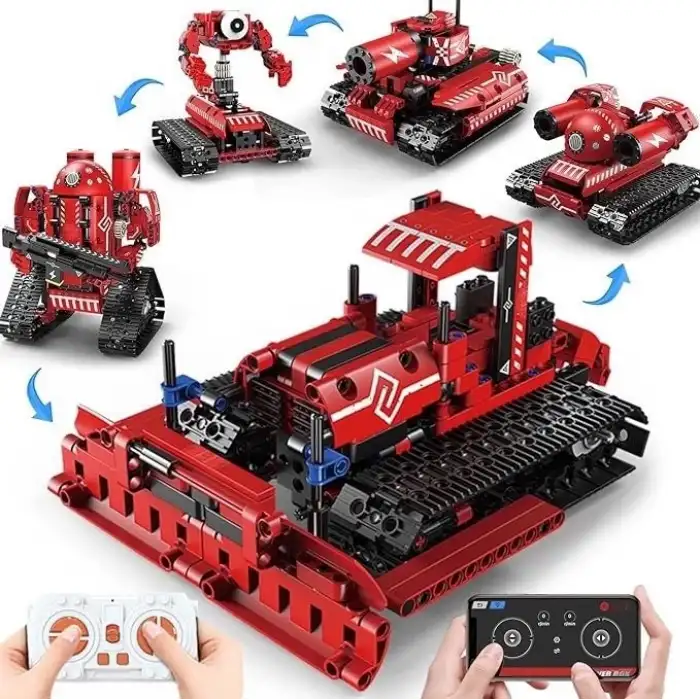 Behowl Uzaktan Kumanda ve APP Kontrolü Tank Robot Kiti