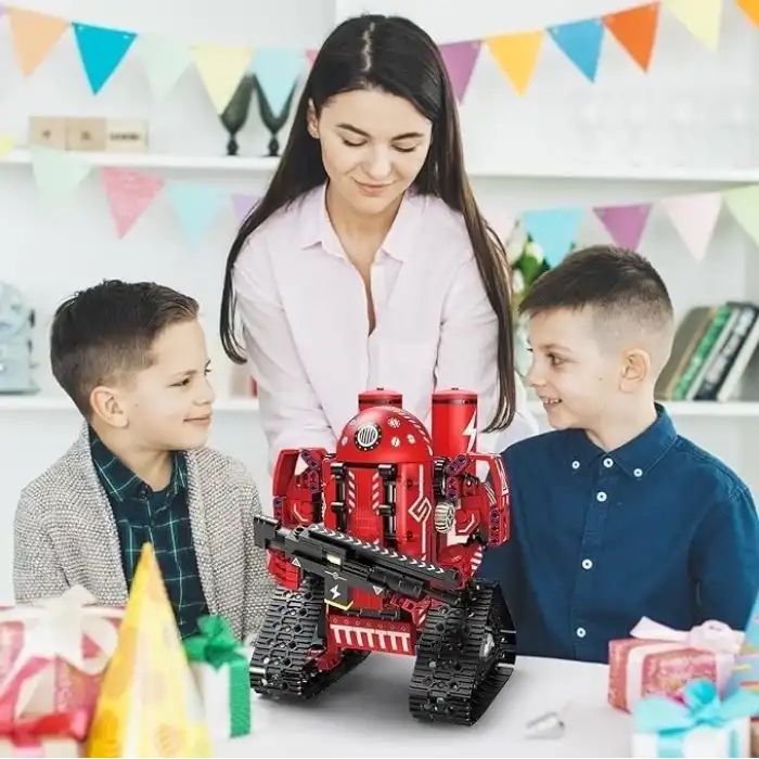 Behowl Uzaktan Kumanda ve APP Kontrolü Tank Robot Kiti