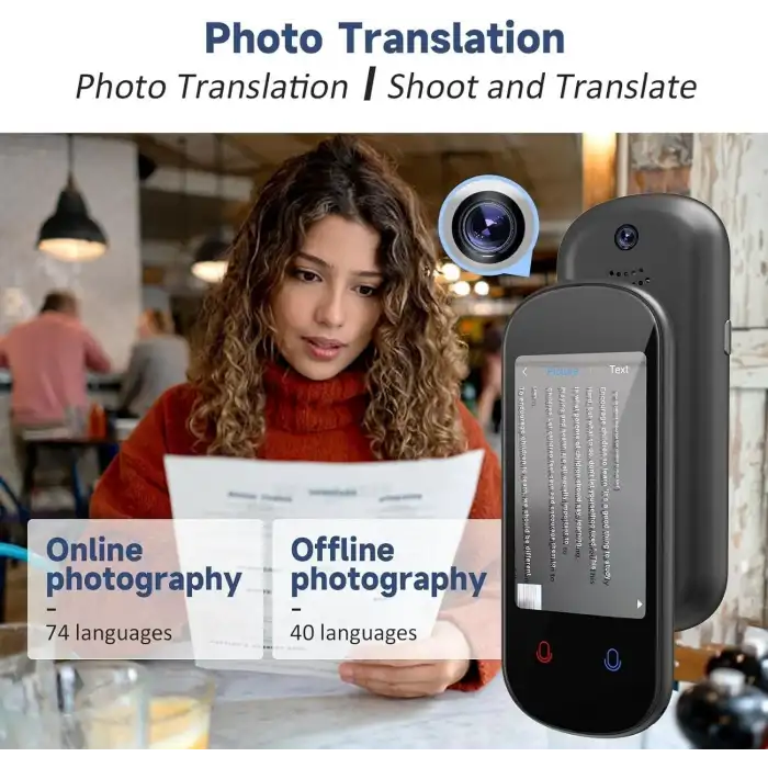 Berlanche Dil Tercüman Cihazı, İki Yönlü Gerçek Zamanlı Ses Çevirisi, 137 Dil