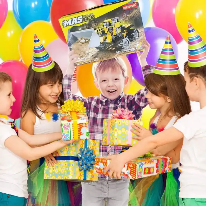 BIRANCO STEM İnşaat Oyuncakları - Buldozer Yapı Kiti