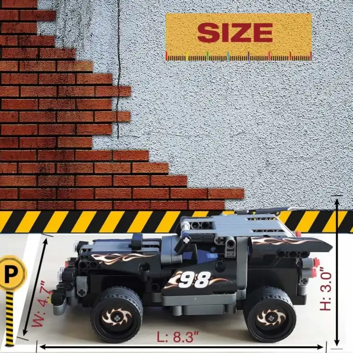 BIRANCO STEM Yapı Oyuncakları Uzaktan Kumandalı Yarış Kiti