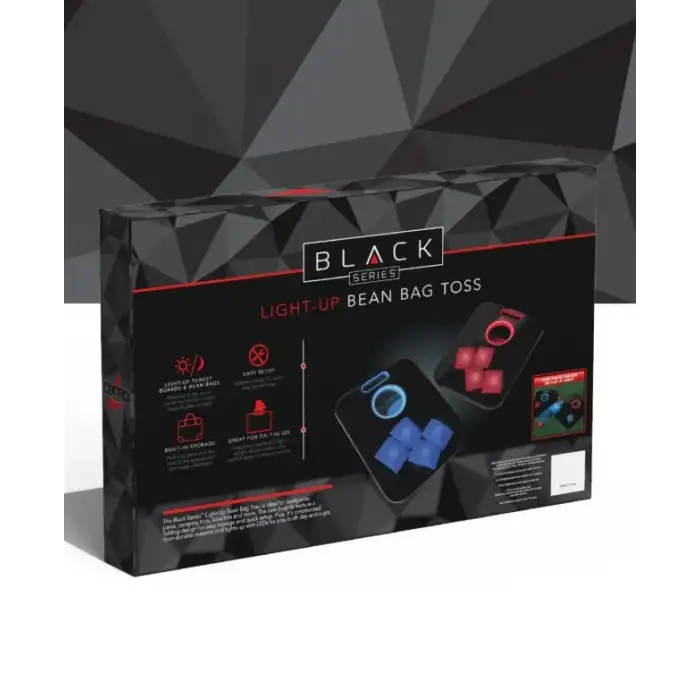Black Series - Işıklı Fırlatmalı Bean Bag Atış Oyunu Seti