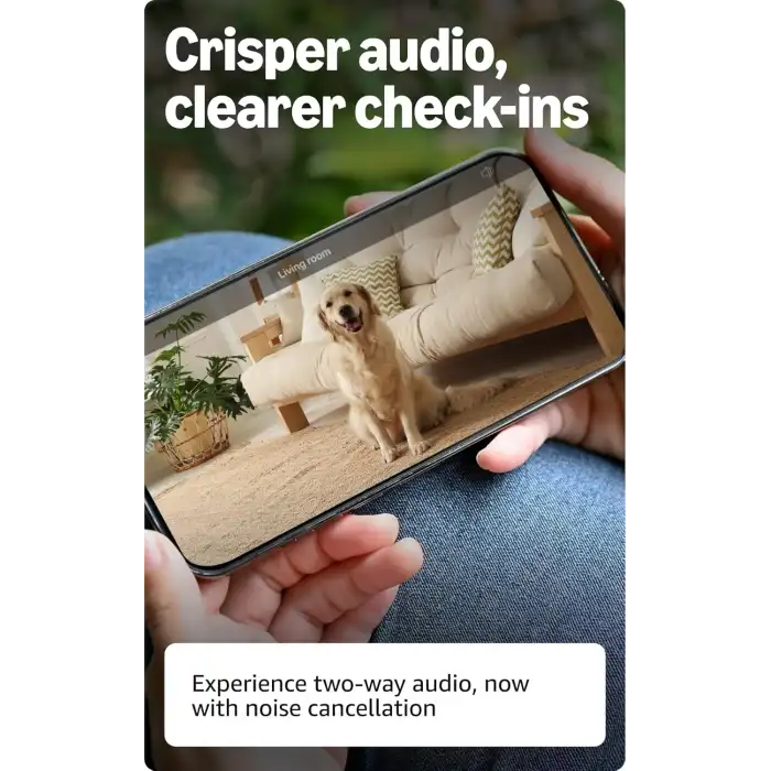 Blink Mini 2K+ (Yeni Model) - 2K Çözünürlük, Renkli Gece Görüşü 3 Kamera - Siyah
