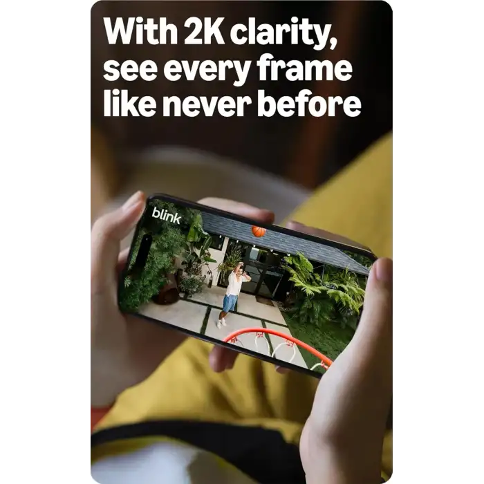 Blink Outdoor 2K+ (Yeni Model) - 2K Kablosuz Akıllı Güvenlik Kamerası - 1 Kamera