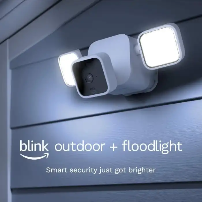 Blink Outdoor Kablosuz Floodlight (3. Nesil) 1 Kamera - Beyaz