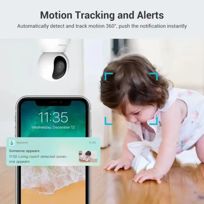 Blurams 360° 2K İç Mekan Güvenlik Kamerası