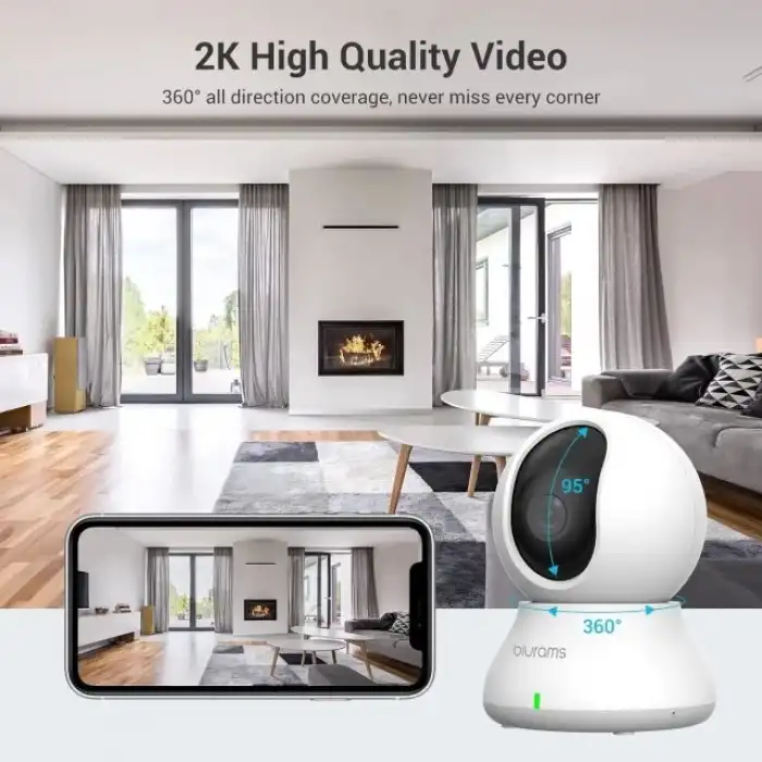 Blurams 360° 2K İç Mekan Güvenlik Kamerası