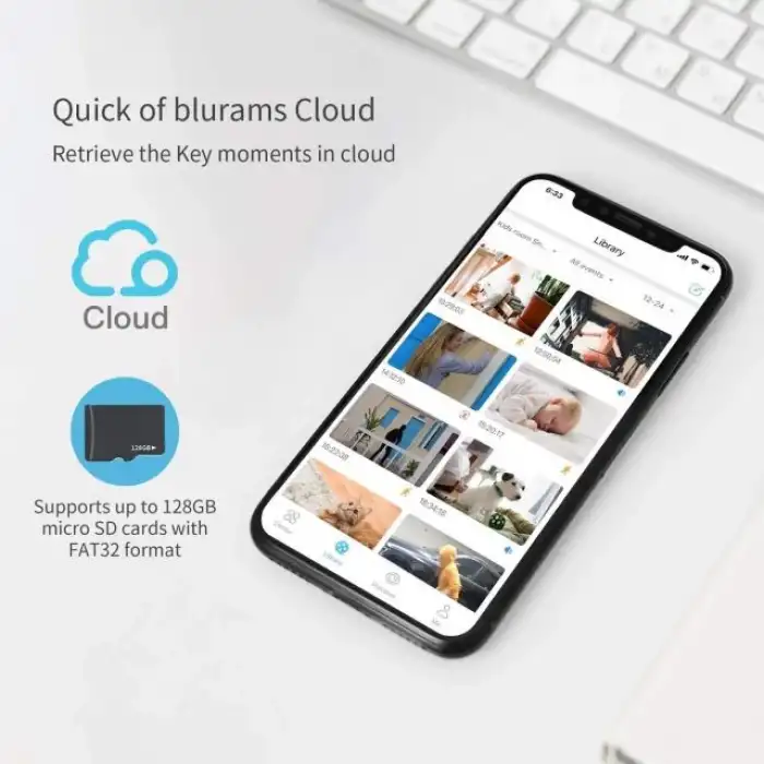 Blurams 360° 2K İç Mekan Güvenlik Kamerası