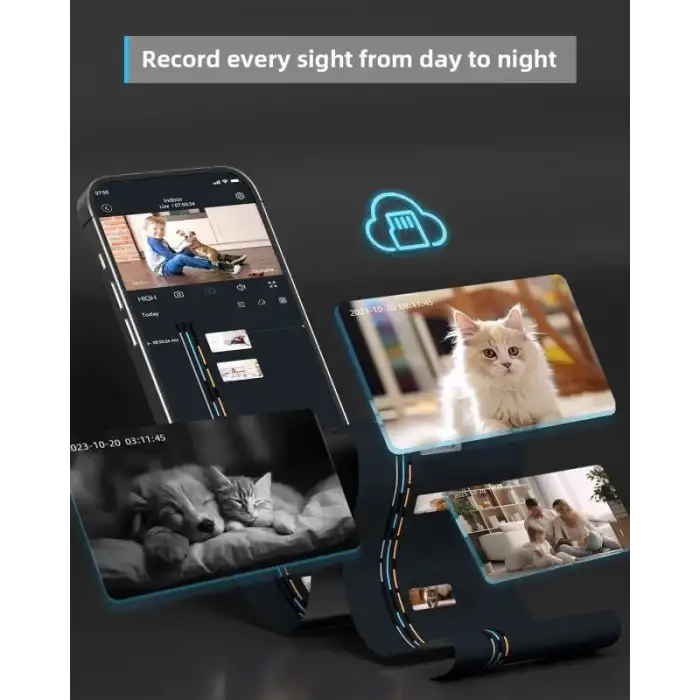 Blurams 360° 2K İç Mekan Güvenlik Kamerası