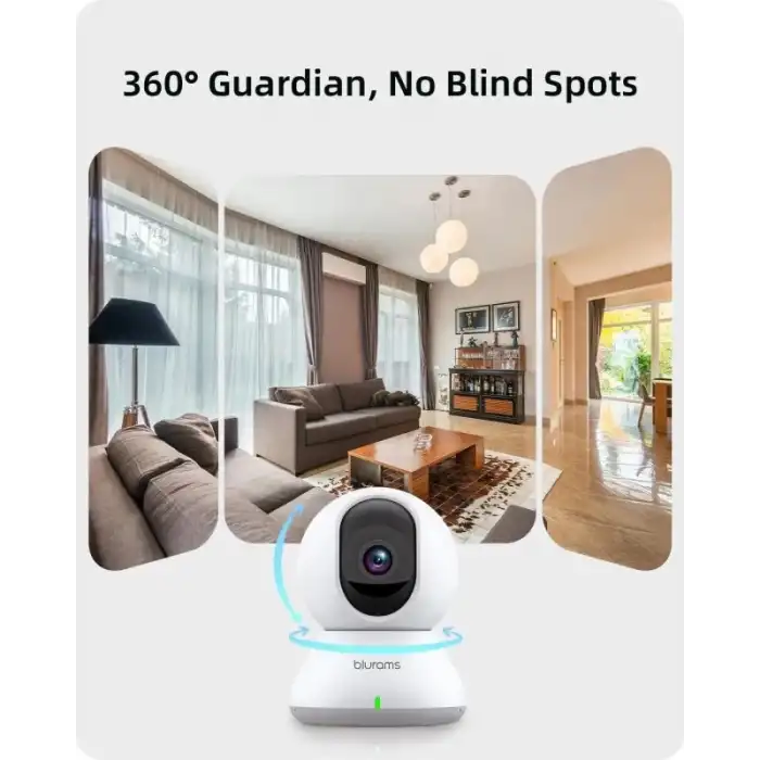 Blurams 360° 2K İç Mekan Güvenlik Kamerası