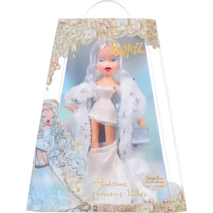 Bratz 2025 Holidayz Frosty Nightz Cloe Koleksiyoncu Bebek ve Aksesuarları