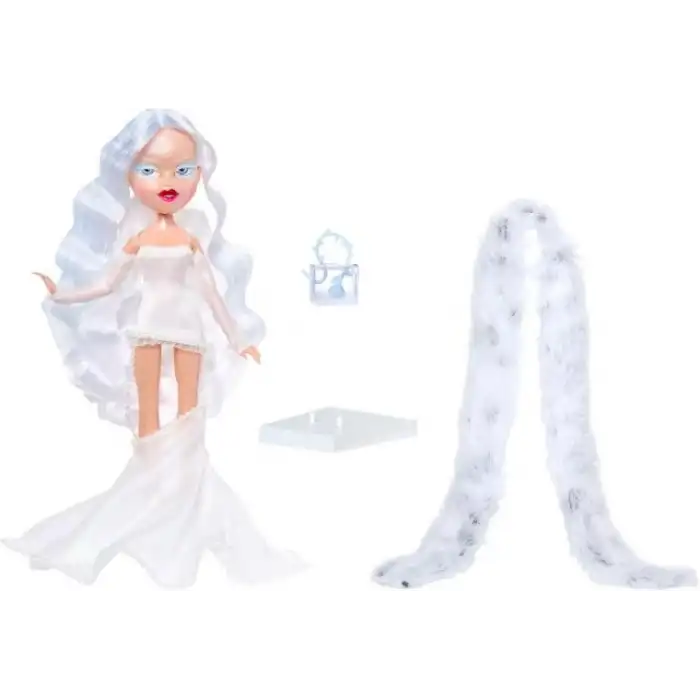 Bratz 2025 Holidayz Frosty Nightz Cloe Koleksiyoncu Bebek ve Aksesuarları
