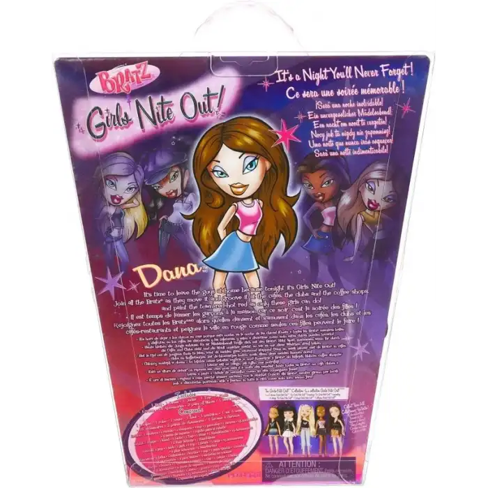 Bratz Girls Nite Out 21. Doğum Günü Sürümü Moda Bebeği Dana