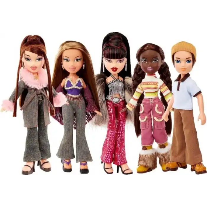 Bratz Orijinal Moda Bebeği Koby Boyz Serisi 3 -2 Kıyafetler ve Poster