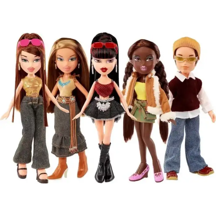 Bratz Orijinal Moda Bebeği Koby Boyz Serisi 3 -2 Kıyafetler ve Poster