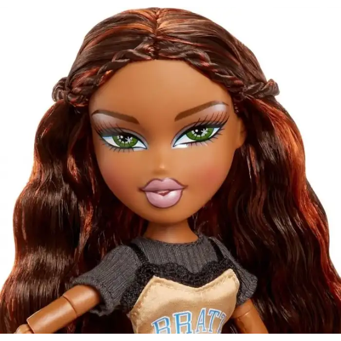 Bratz Stylin Sasha Özelleştirilebilir Tişörtlü Moda Bebeği
