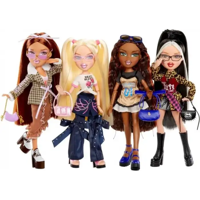 Bratz Stylin Sasha Özelleştirilebilir Tişörtlü Moda Bebeği