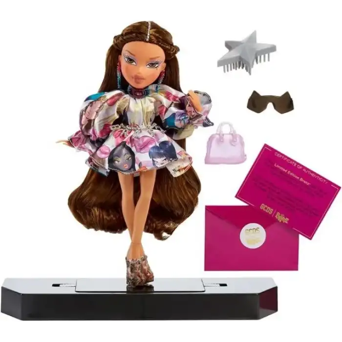 Bratz x GCDS Özel Baskı Tasarımcı Yasmin Moda Bebeği